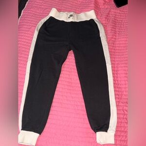 Nike Black and Gray Joggers